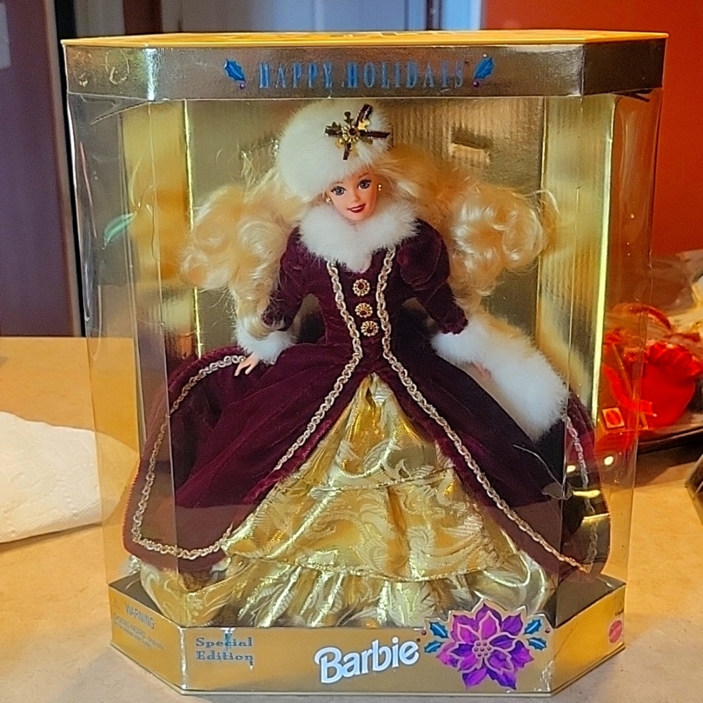 1996 Happy Holidays Barbie